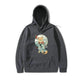 Women Shiba Inu Dog Illustration Printed Casual Hooded Sweater - EX-STOCK CANADA