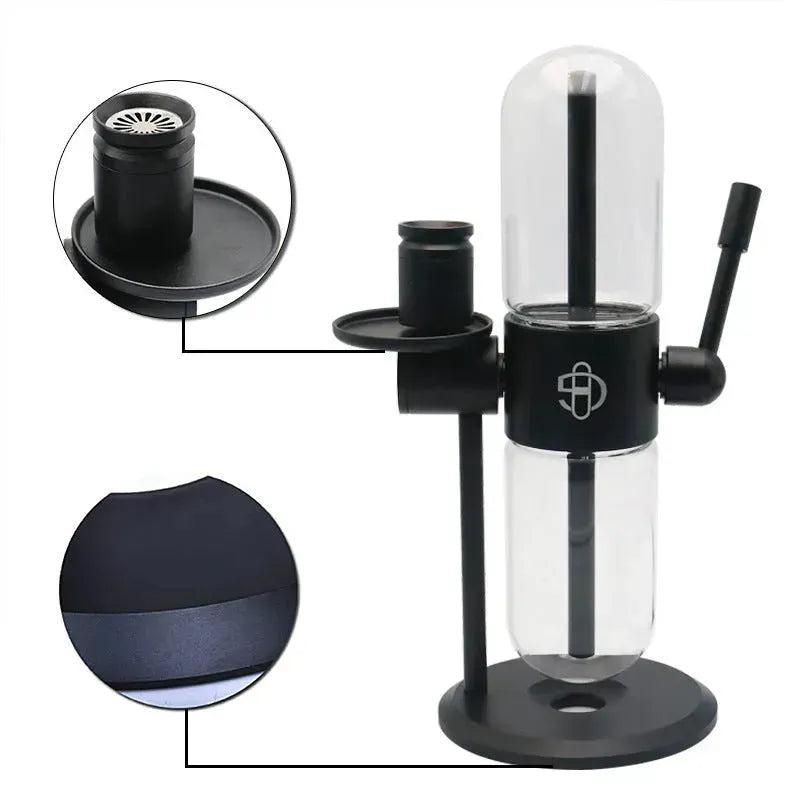 New Transparent Glass Gravity Hookah - EX-STOCK CANADA