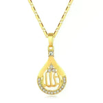 Creative Middle East Drop-shaped Copper Necklace for Wpmen - EX-STOCK CANADA