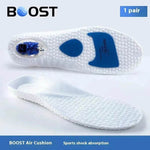 New Sport Insoles For Shoes High Elasticity Triple Shock Absorbing Sole Pad PU Memory Foam Air-cushion Super Soft Sneakers Soles - EX-STOCK Canada