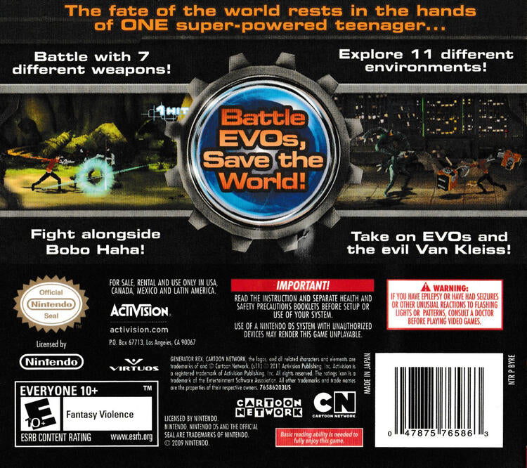 Generator Rex: Agent of Providence 