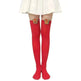 Christmas Plush Doll Knee Socks Bow Stockings - EX-STOCK CANADA