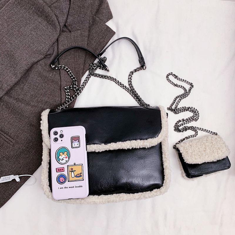 Single - shoulder bulk lamb cashmere for mother and child EX-STOCK Canada 