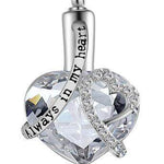 Crystal Heart Pendant - EX-STOCK Canada