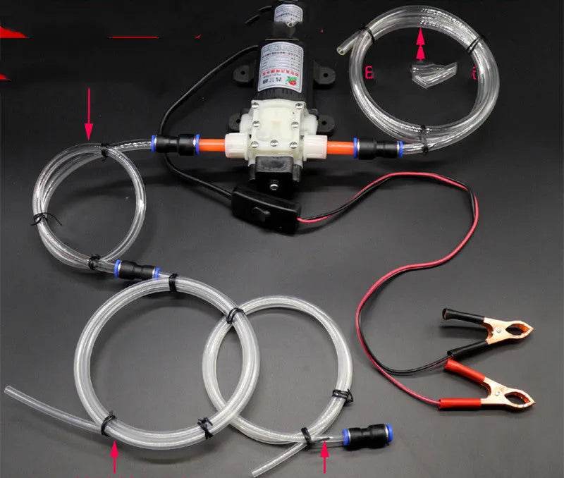 Self-priming Electric Changer Automobile Car Vehicle Engine Oil Pump - EX-STOCK Canada