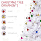 4.9ft Artificial Christmas Tree Xmas Holidays Decor With Ornament White EX-STOCK Canada 