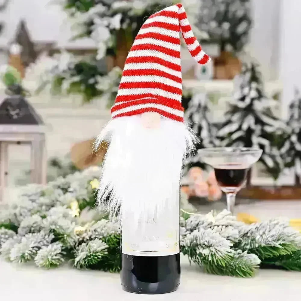 Christmas Decorations Christmas Wine Bottle Socks - EX-STOCK CANADA