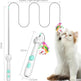 2-in-1 Cat Toy Rechargeable Laser Pointer & Feather Wand for Indoor Cats – Canada & USA