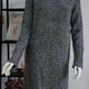 Autumn Winter Cashmere Mini High Neck Sweater Dress - EX-STOCK Canada