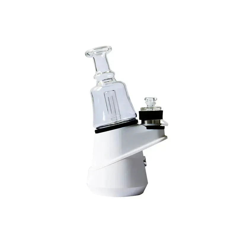 Hay Vaporizer Glass Smoke Cream Dry Burning Bong Hookah Electronic Hookah Set - EX-STOCK CANADA