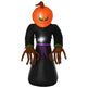 7ft Inflatable Halloween Decoration Pumpkin Reaper, Blow-Up Outdoor LED Yard Display With Lights For Garden, Party, Holiday EX-STOCK Canada 