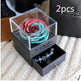 Eternal Flower Rose Jewelry Box for Birthday Presents Valentines Day Wedding Gift Box - EX-STOCK Canada
