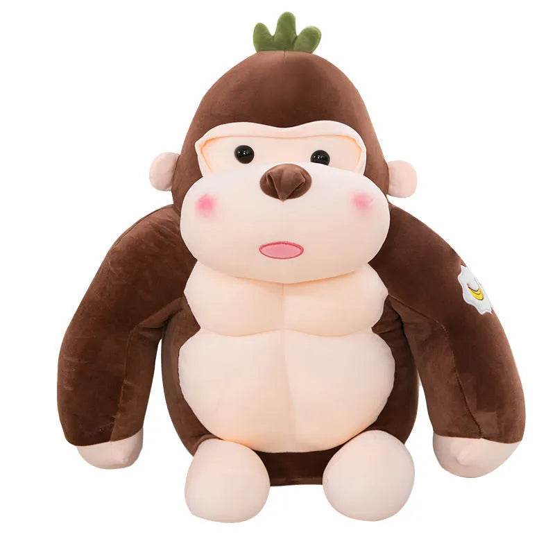 Black King Kong Cute Creative Gorilla Plush Toy - EX-STOCK Canada