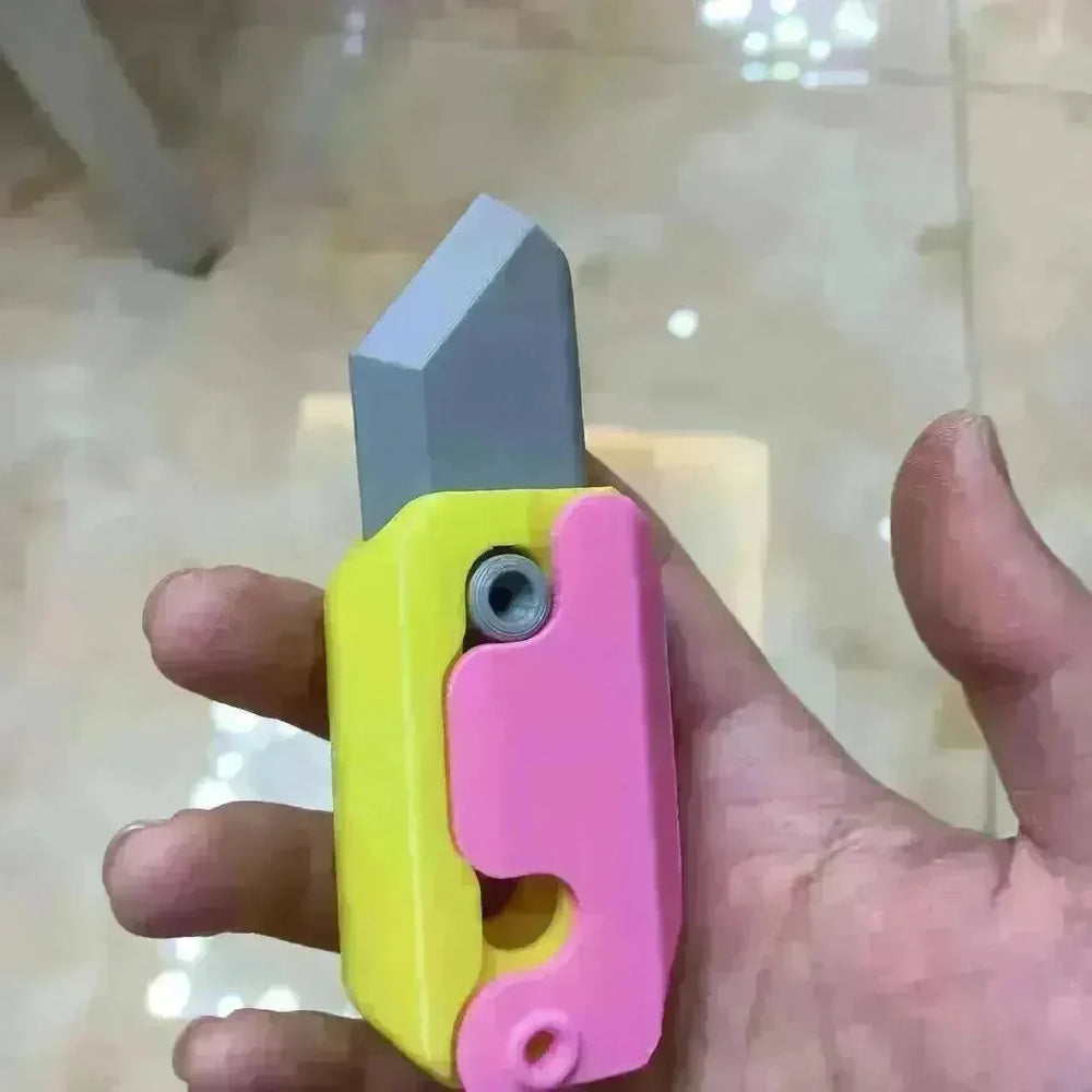 3D Printing Gravity Cub Jumping Small Radish Mini Model Knife - EX-STOCK CANADA