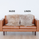 Nude Icelandic Sheepskin 