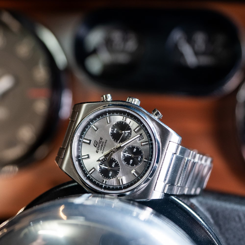 CASIO Edifice Chronographe Standard Argent | EFB730D-7AV 