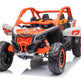 2026 2X24V CAN AM MAVERICK 4X4 2 Seater DELUXE Kids Ride On Car with Remote Control 