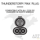 Chargeur CCS1 pour Cybertruck | DC | Certifié UL2252/CSA-C22.2 | Le Thunderstorm Max Plug 