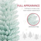 5ft Pencil Christmas Trees, Skinny Artificial Christmas Tree For Xmas Holiday Decor, Gradient Blue EX-STOCK Canada 