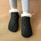 Winter Knitted Plush Floor Socks Home Warm Non-slip Carpet Socks Women - EX-STOCK CANADA