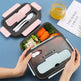 Portable Kids Bento Plastic Lunch Box with Cutleries - EX-STOCK Canada