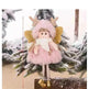 Christmas Cute Fabric Antler Plush Girl Decoration Ornaments - EX-STOCK CANADA