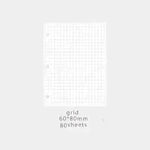 Kawaii Mini 3 Hole Daisy Notebook Planner Organizer Binder - EX-STOCK CANADA