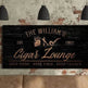 Personalized Farmhouse Wall Art for Cigar rooms, Bars and Lounges - EX-STOCK Canada