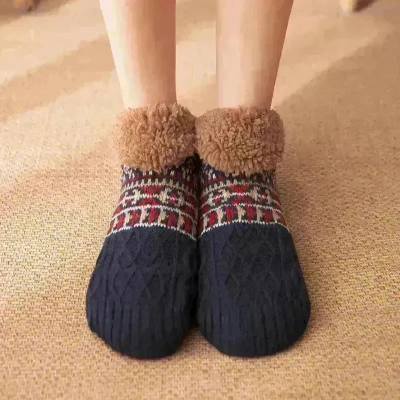 Indoor Home Floor Socks Fall And Winter Warm Non-slip Carpet Socks For Men And Women - EX-STOCK CANADA