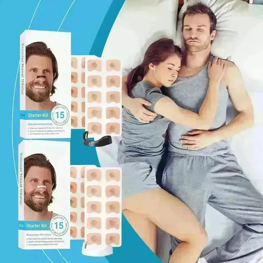 White Nose Dilatators Manic Nose Bands Increase The Quality Of Sleep - EX-STOCK CANADA