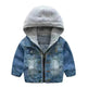 Boys And Children Washed Soft Denim Jacket - EX-STOCK CANADA