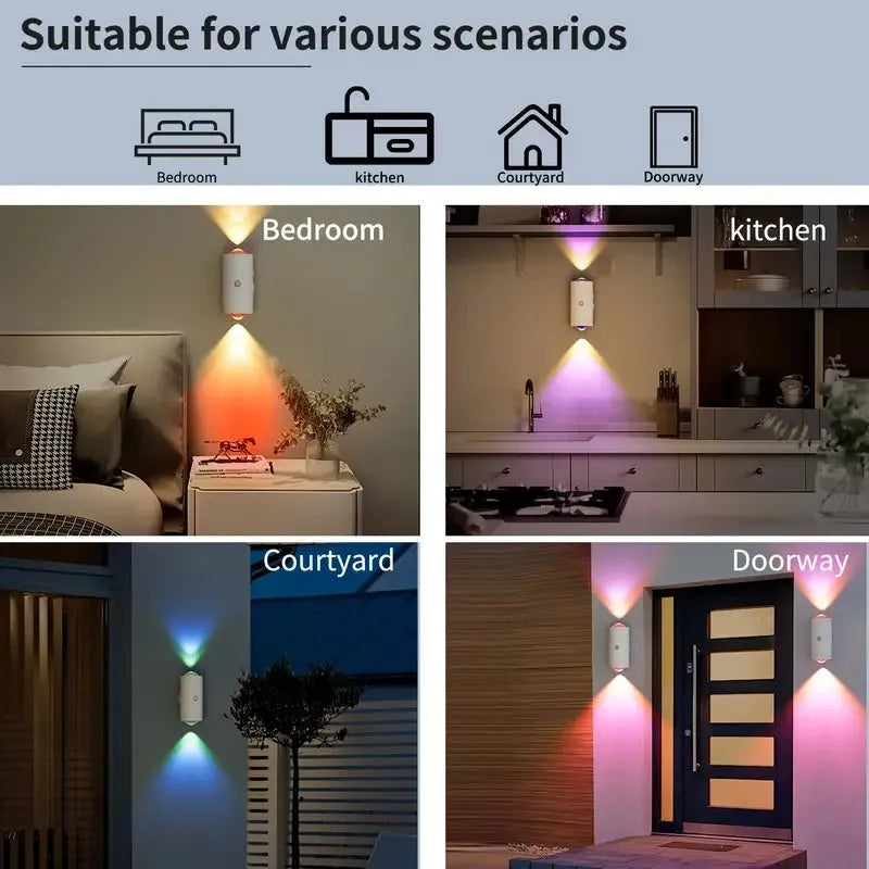 Ambient RGB Gradient Motion sensor LED Night Light - EX-STOCK CANADA