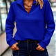 Amazon Best-selling Zip-neck Solid Color Hoodie For Women In Europe And America EX-STOCK Canada 