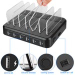 6-port 60W Charger USB Multi-port Charging Station - EX-STOCK Canada