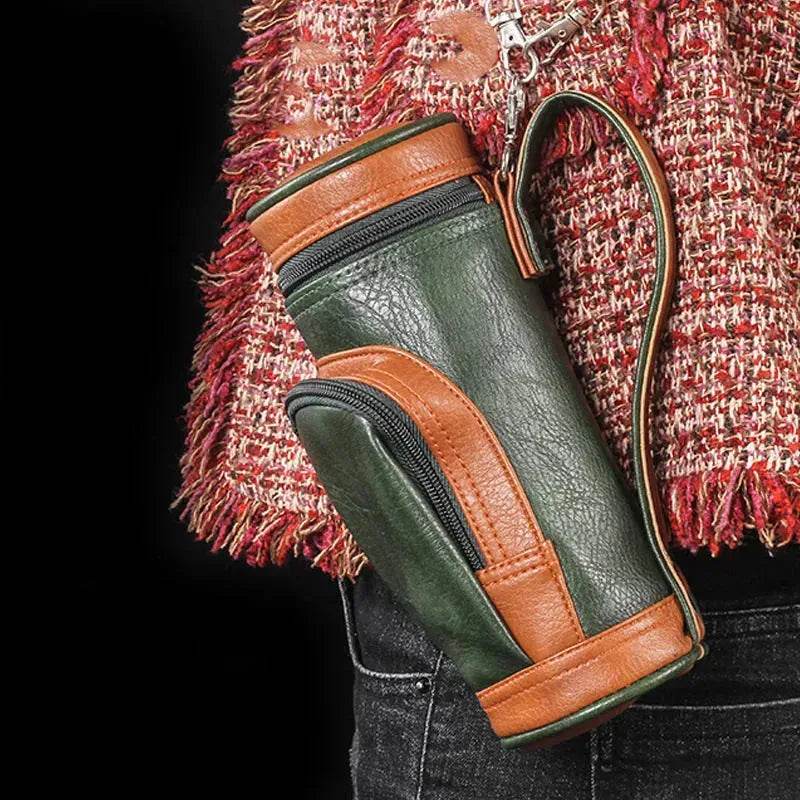 Portable Cigar Bag contains Humidifier and Cigar Cutter - EX-STOCK Canada