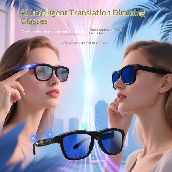 Lunettes électrochromiques à assombrissement intelligent Bluetooth