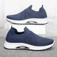 Casual Slip-on Mesh Sports Shoes Flying Woven Soft Breathable Running Walking Flat Shoes Men - EX-STOCK Canada