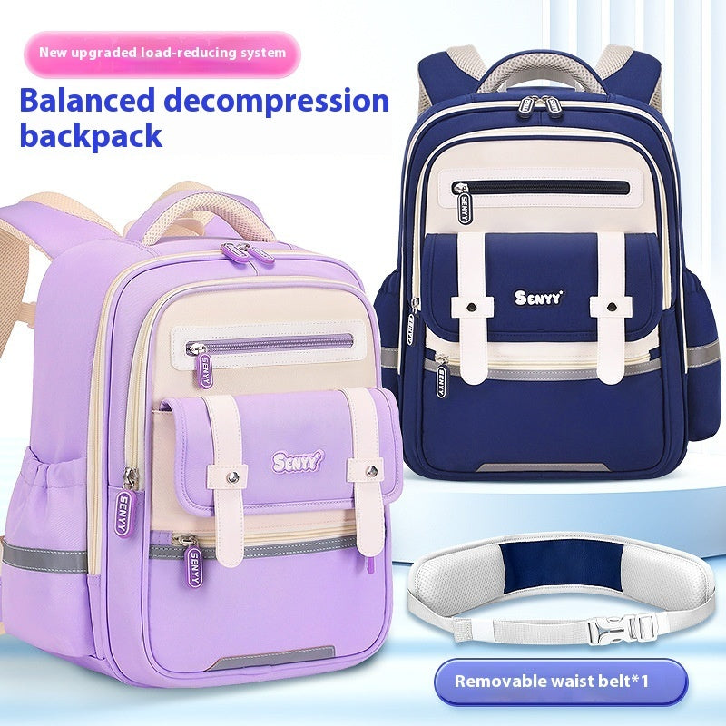 Primary School Student Cloud Schoolbag Men And Women EX-STOCK