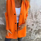 Fall Casual Single Breasted Hooded Cashmere Cardigan Jacket for women - EX-STOCK Canada