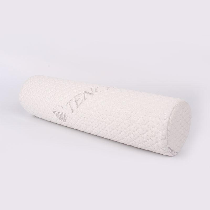 Round Cervical Support Memory Foam Cylindrical Pillow - EX-STOCK Canada