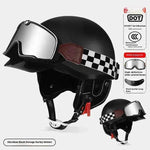3C Certified Electric Sports Motorcycle Bike Retro Helmet Men And Women - EX-STOCK Canada