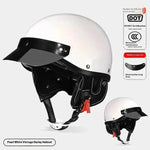 3C Certified Electric Sports Motorcycle Bike Retro Helmet Men And Women - EX-STOCK Canada