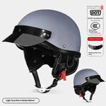3C Certified Electric Sports Motorcycle Bike Retro Helmet Men And Women - EX-STOCK Canada
