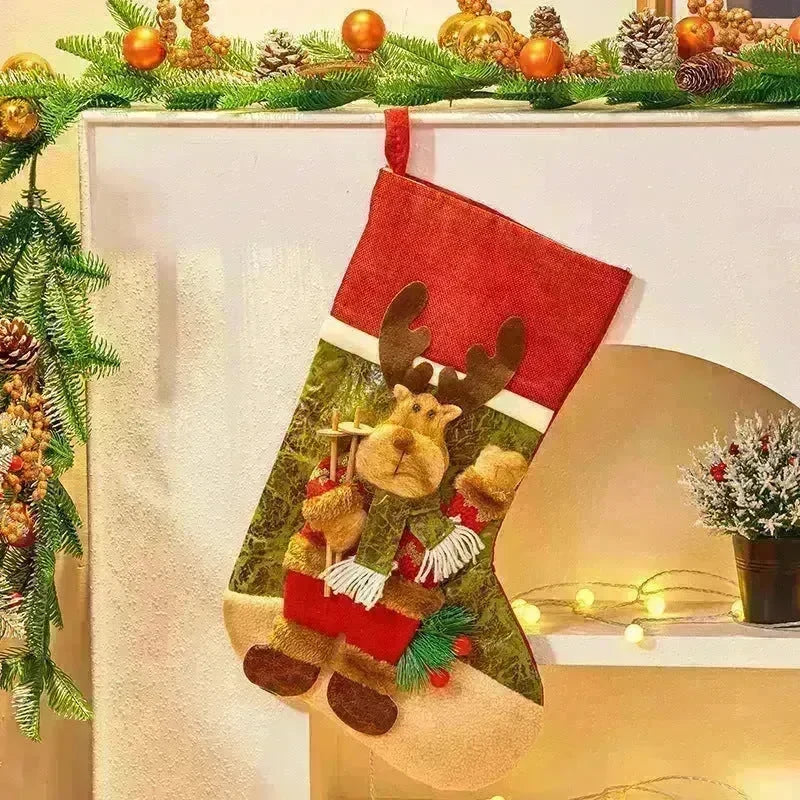 Christmas Decorations Large Cartoon Candy Bag - EX-STOCK CANADA