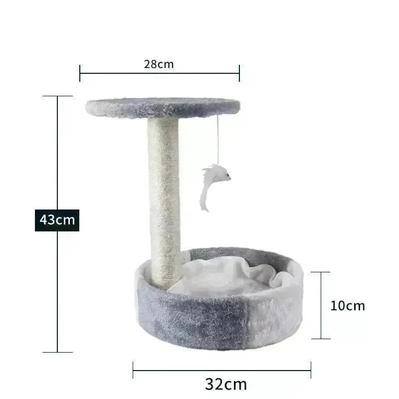 Cat Climbing Frame Litter Tree Integrated Grab - EX-STOCK CANADA