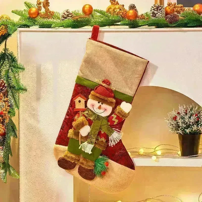 Christmas Decorations Large Cartoon Candy Bag - EX-STOCK CANADA