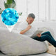 5lbs Bean Bag Filler, Shredded Memory Foam Filling For Bean Bag Chair, Dog Beds, Cushions Pillows, Added Gel Particles - EX-STOCK CANADA