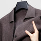 Slim fit Knitted Cardigan sweater For Young Men Workwear for fall Winter - EX-STOCK Canada