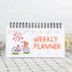 Cartoon tearable week planner - EX-STOCK Canada