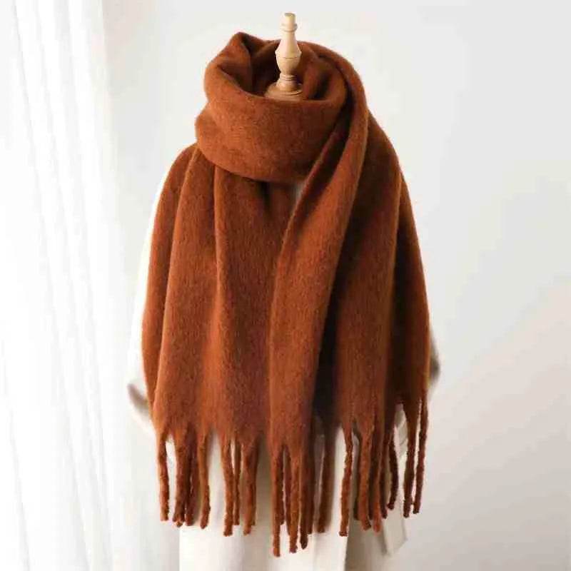 Women's Winter Scarf Cashmere Warm Soft Shawl - EX-STOCK Canada